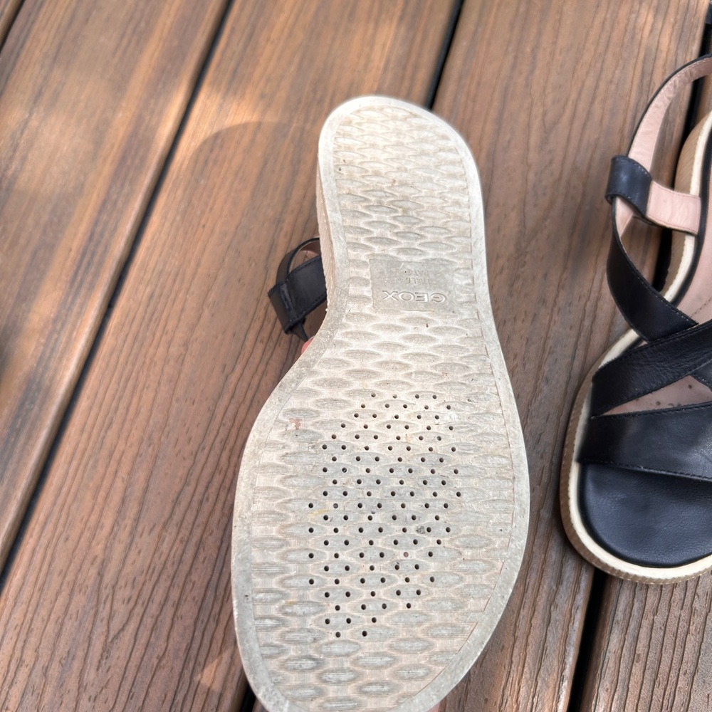 Price Drop: Elegant Geox Black Women's Sandals - Picture 6 of 7